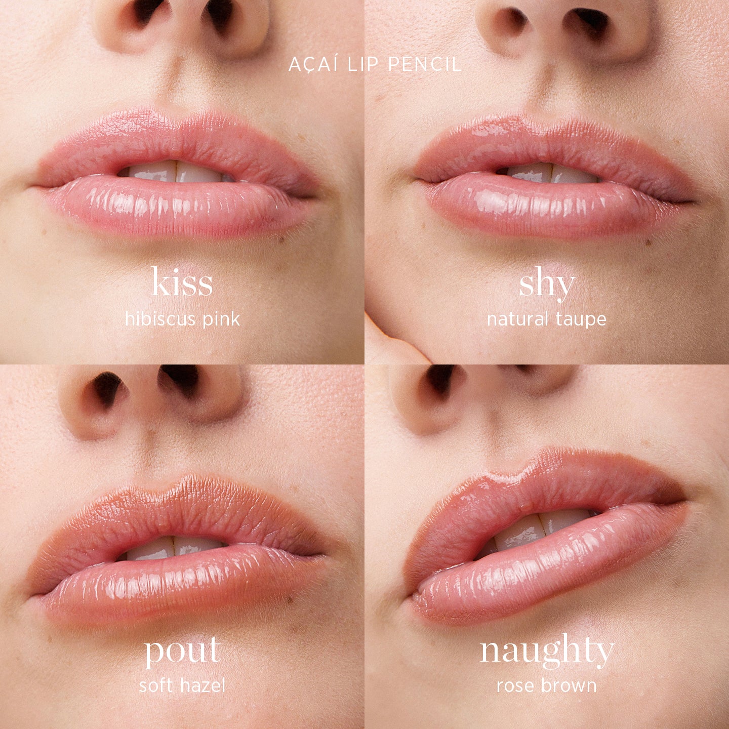 Ere Perez Acai Matte Lip Pencil Swatches - Vegan and Cruelty Free Makeup Australia
