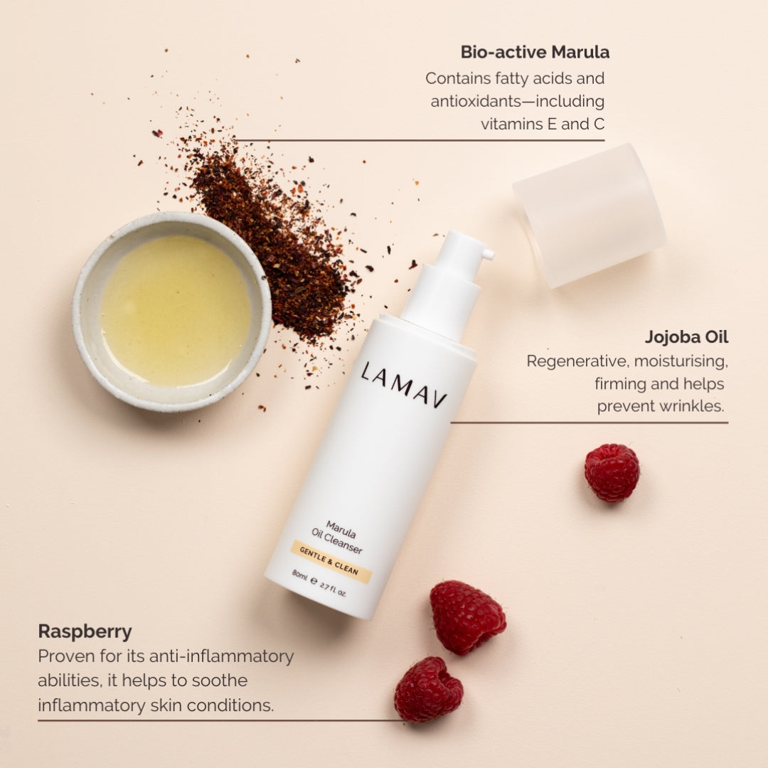 LAMAV Marula Oil Cleanser - Wild & Cruelty Free Australia