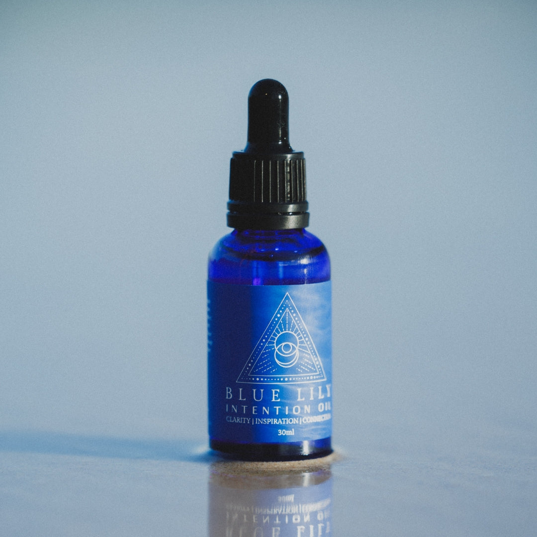 Blue Lily Intention Oil - Blue Lotus Flower Facial Oil - Wild & Cruelty Free Australia