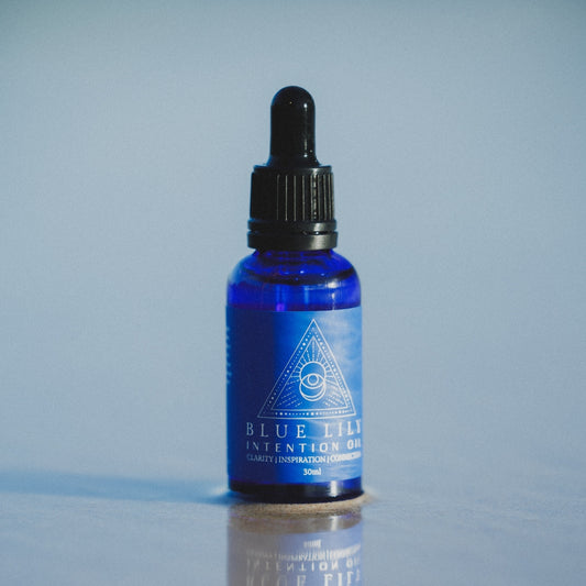 Blue Lily Intention Oil - Blue Lotus Flower Facial Oil - Wild & Cruelty Free Australia