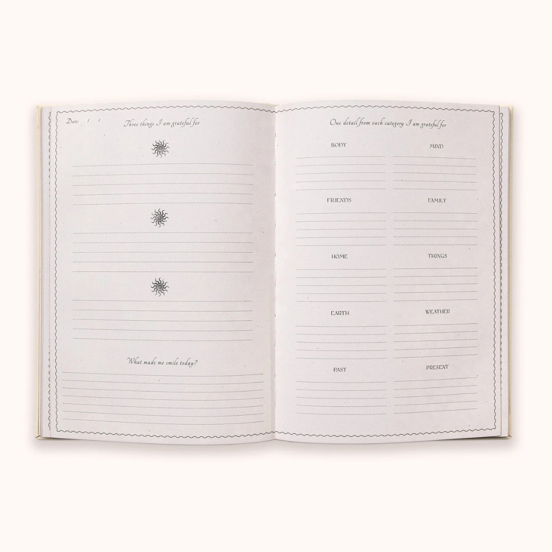 Dreamy Moons Gratitude Journal - Wild and Cruelty Free Rituals and Wellness