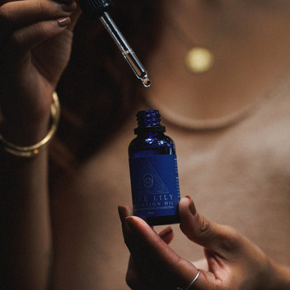 Blue Lily Intention Oil - Blue Lotus Flower Facial Oil - Wild & Cruelty Free Australia