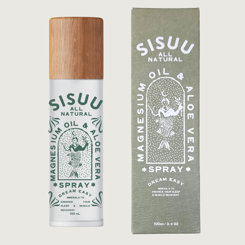SISUU Magnesium and Aloe Vera Recovery Spray - Wild & Cruelty Free