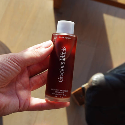 Gracious Minds Plum Royale Superlative Antioxidant Concentrate online at Wild & Cruelty Free Australia