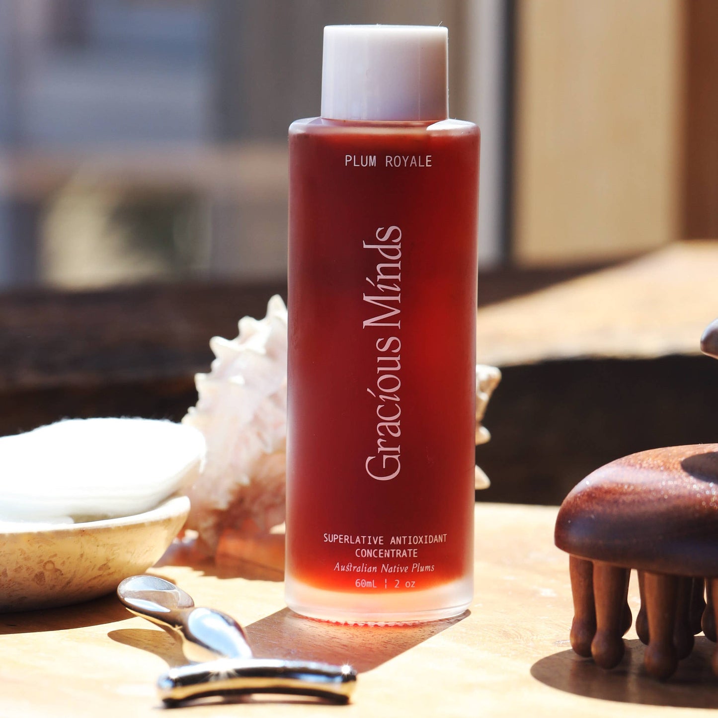 Gracious Minds Plum Royale Superlative Antioxidant Concentrate online at Wild & Cruelty Free Australia