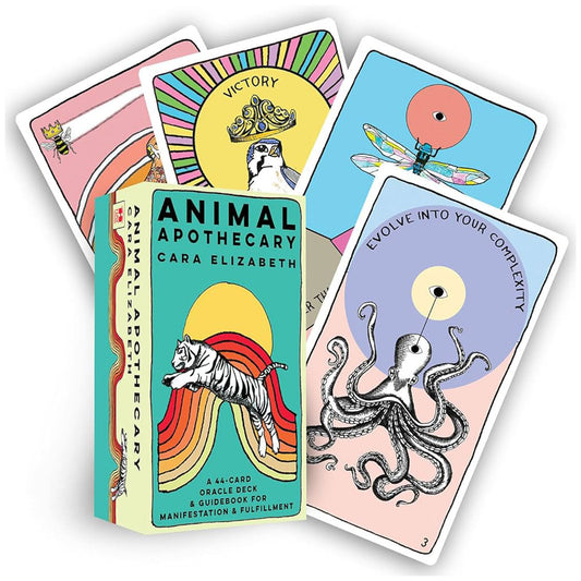 Animal Apothecary: 44-Card Oracle Deck & Guidebook by Cara Elizabeth