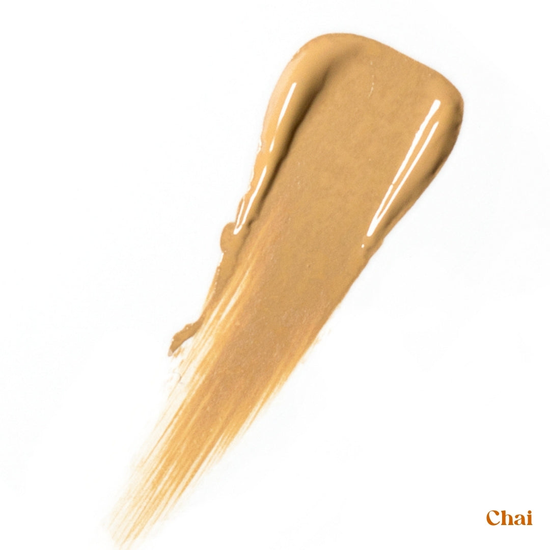 Ere Perez Oat Milk Foundation - Chai Swatch - Wild & Cruelty Free Australia