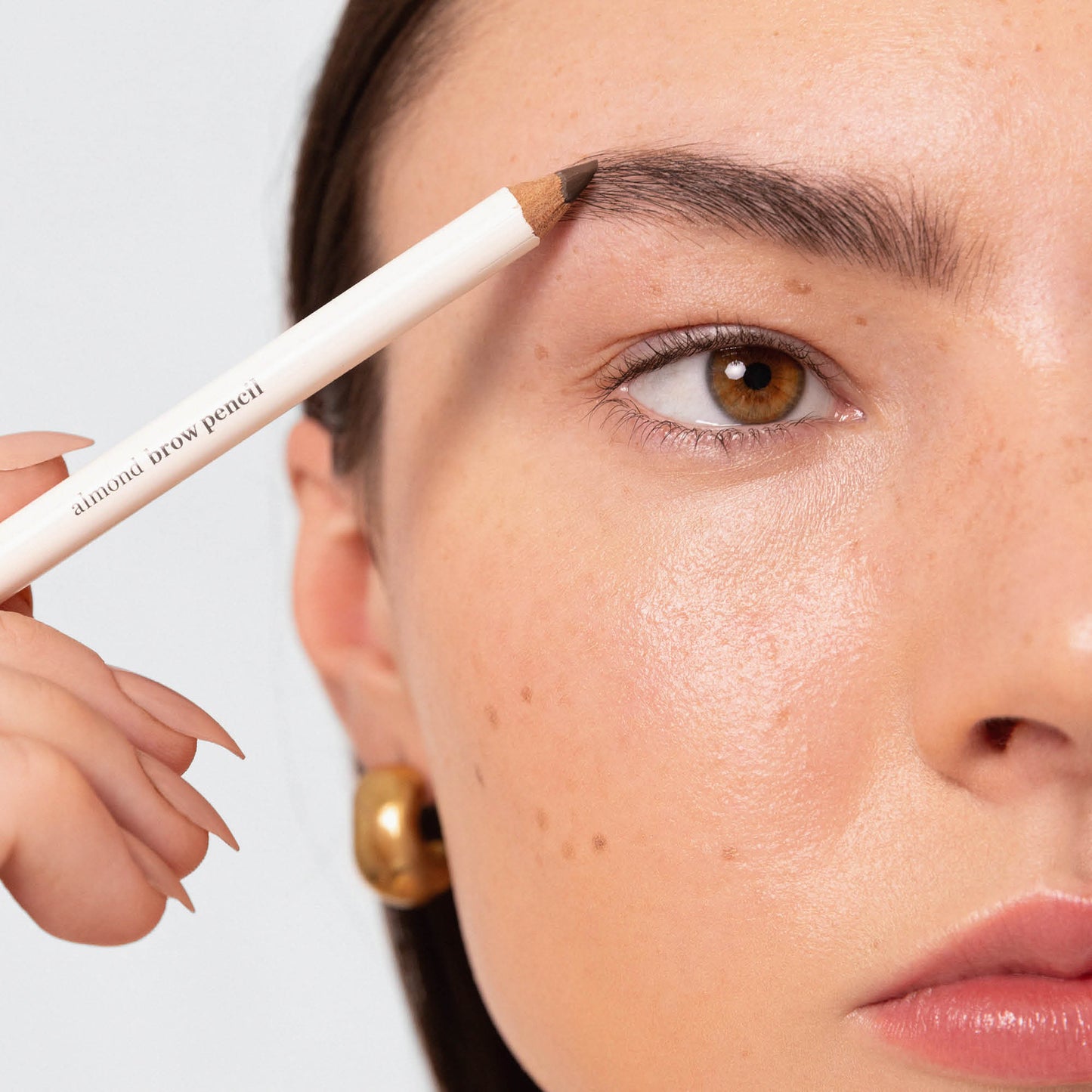 Ere Perez Almond Brow Pencil Pristine - Wild & Cruelty Free Australia