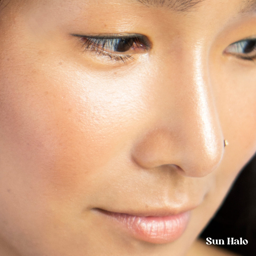 Ere Perez Vanilla Highlighter Balm in Sun Halo - Wild & Cruelty Free Australia
