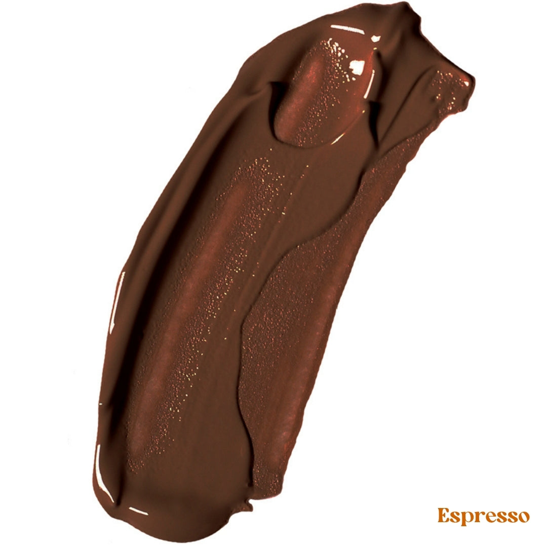 Ere Perez Oat Milk Foundation - Espresso Swatch - Wild & Cruelty Free Australia