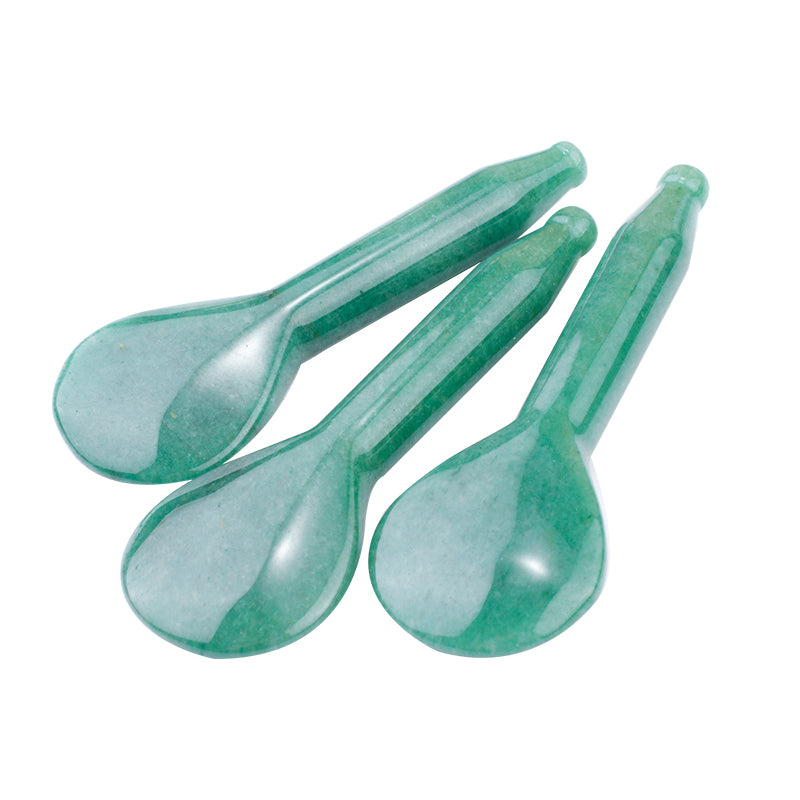 Green Aventurine Facial Massage Spoon