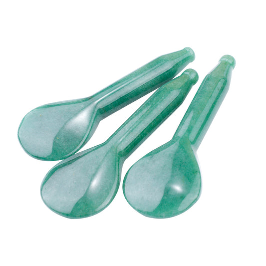 Green Aventurine Facial Massage Spoon