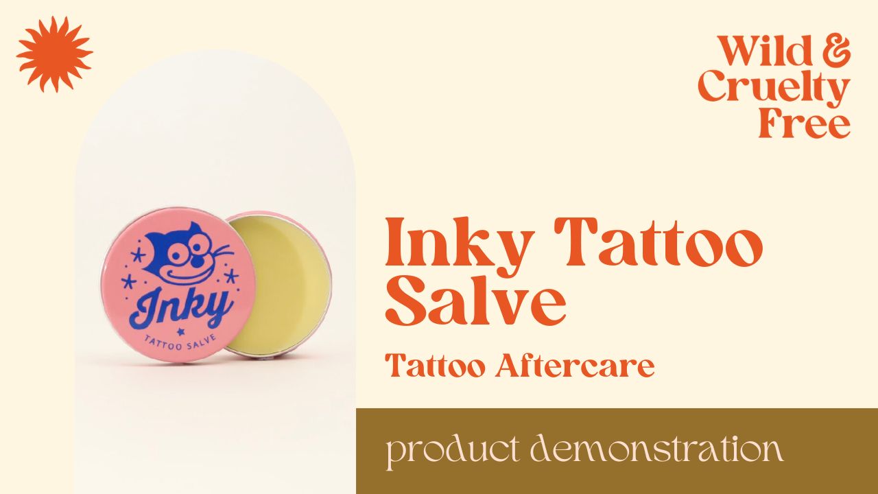 Inky Tattoo Salve Vegan Aftercare