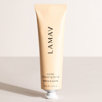 LAMAV Gentle Jojoba Exfoliating Face Scrub - Wild & Cruelty Free Australia