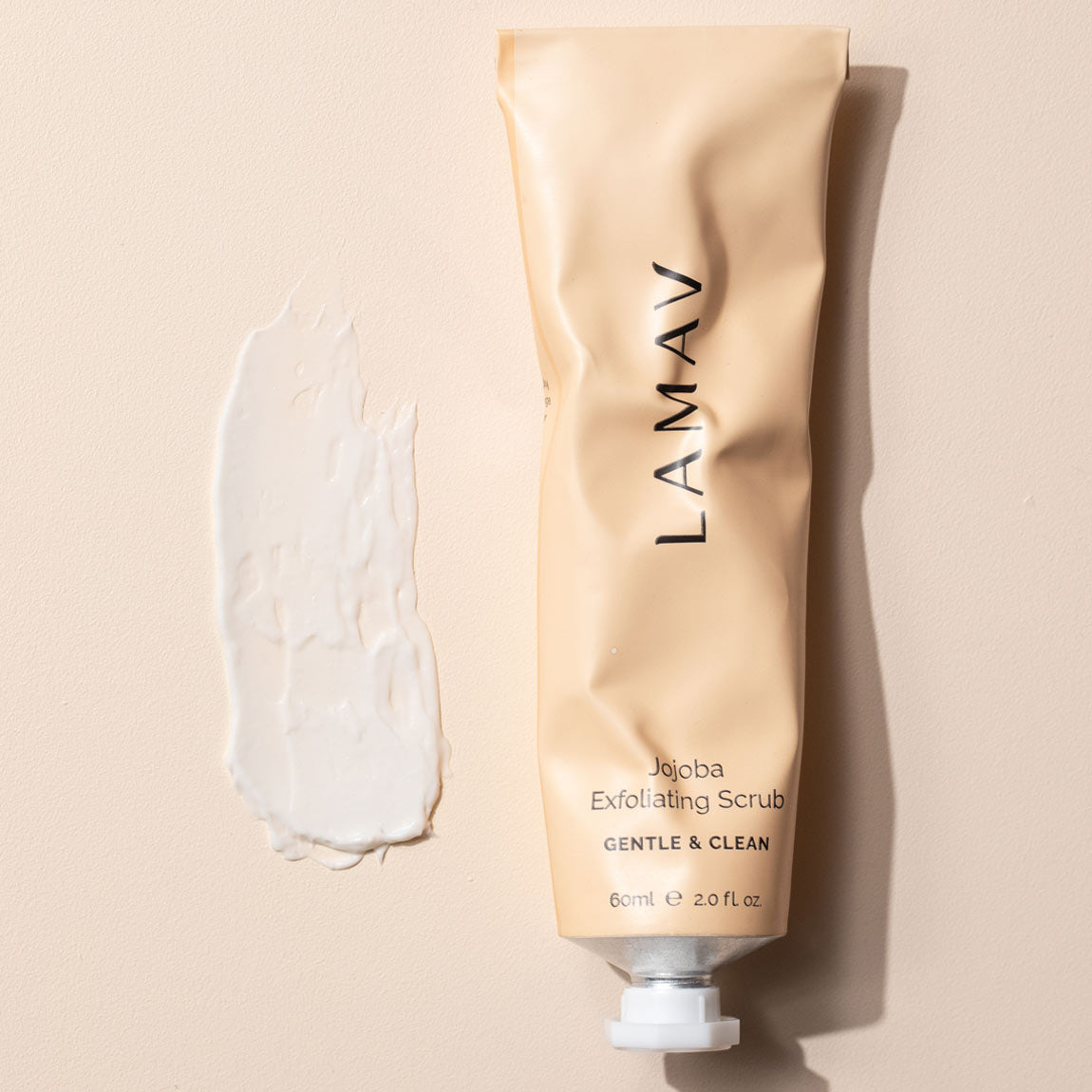 LAMAV Gentle Jojoba Exfoliating Face Scrub - Wild & Cruelty Free Australia