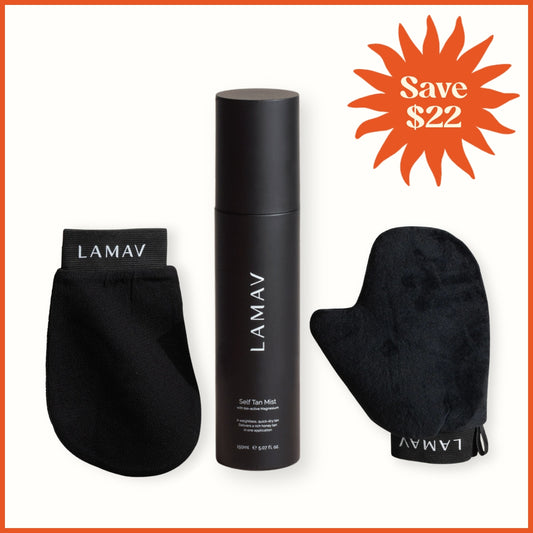 LAMAV Tan Trio Gift Set - Cruelty Free Fake Tan Set