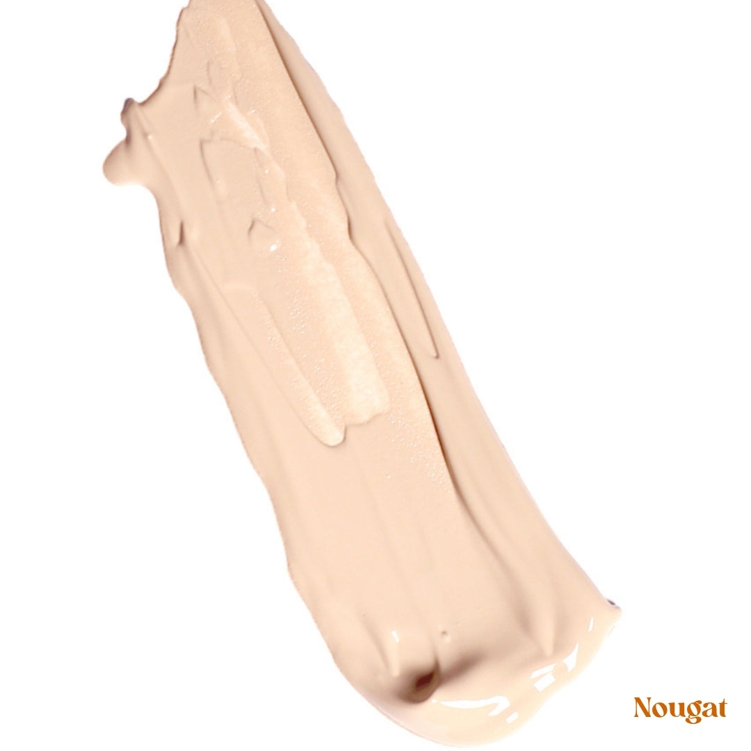 Ere Perez Oat Milk Foundation - Nougat Swatch - Wild & Cruelty Free Australia