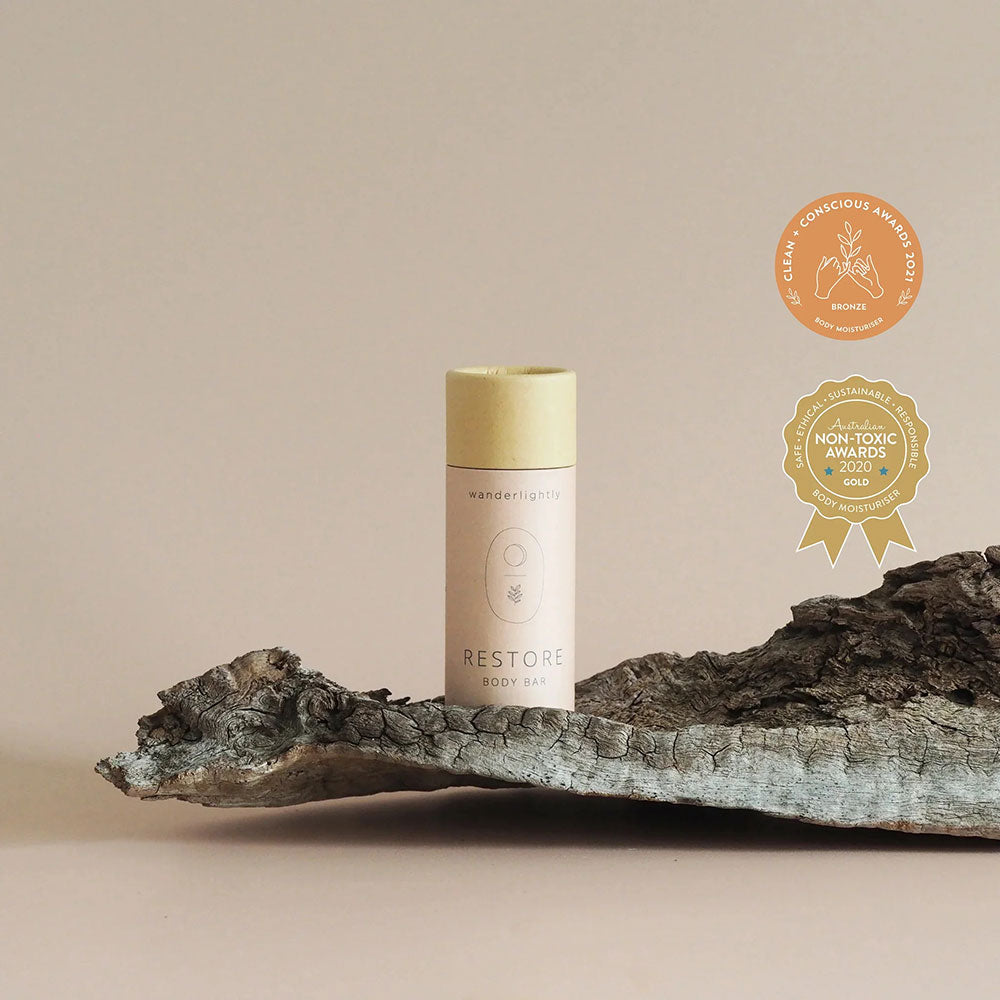 Clean and Conscious Award Winner - Wanderlightly Restore Body Balm Moisturiser - Wild & Cruelty Free