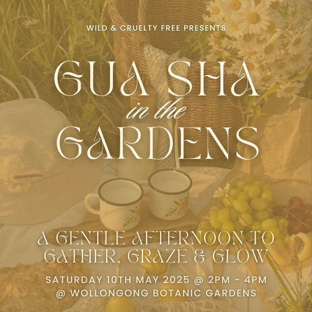 Gua Sha in the Gardens: Saturday 10th May 2025, Wollongong Botanic Gardens