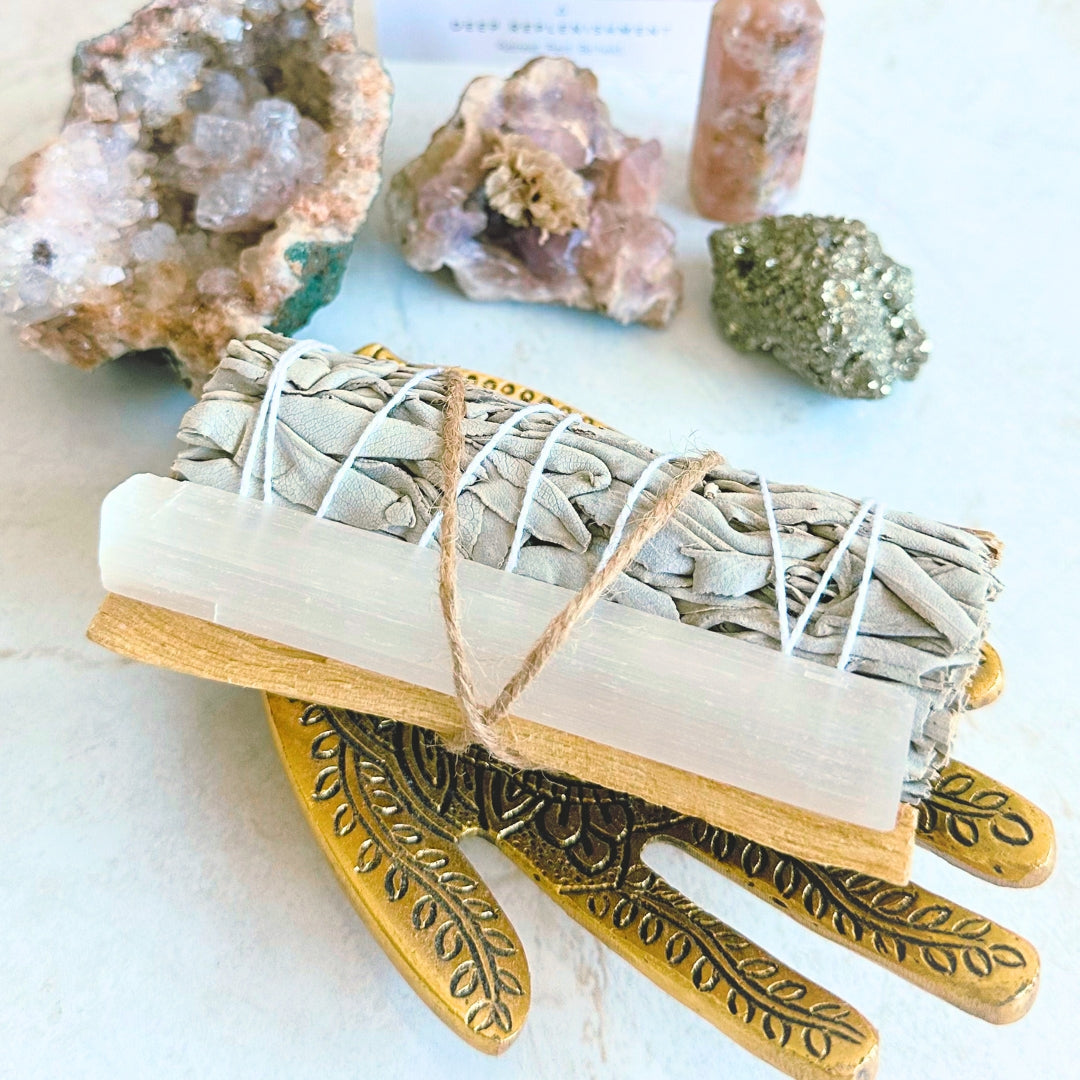 Energy Cleansing & Smudging Set - Wild & Cruelty Free Australia