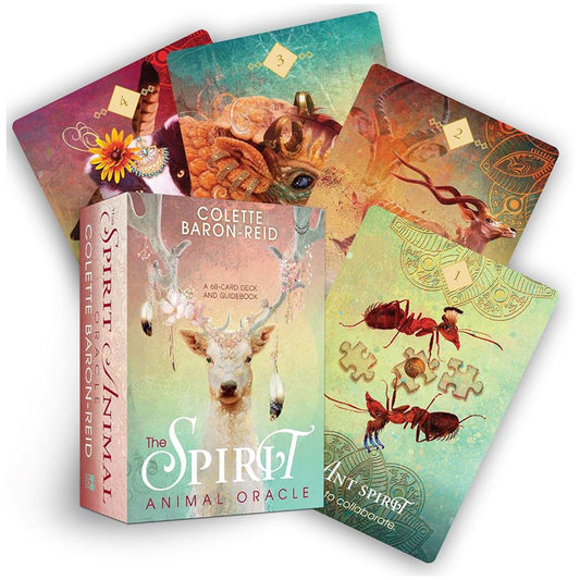 The Spirit Animal Oracle: 68-Card Deck with Guidebook by Colette Baron-Reid