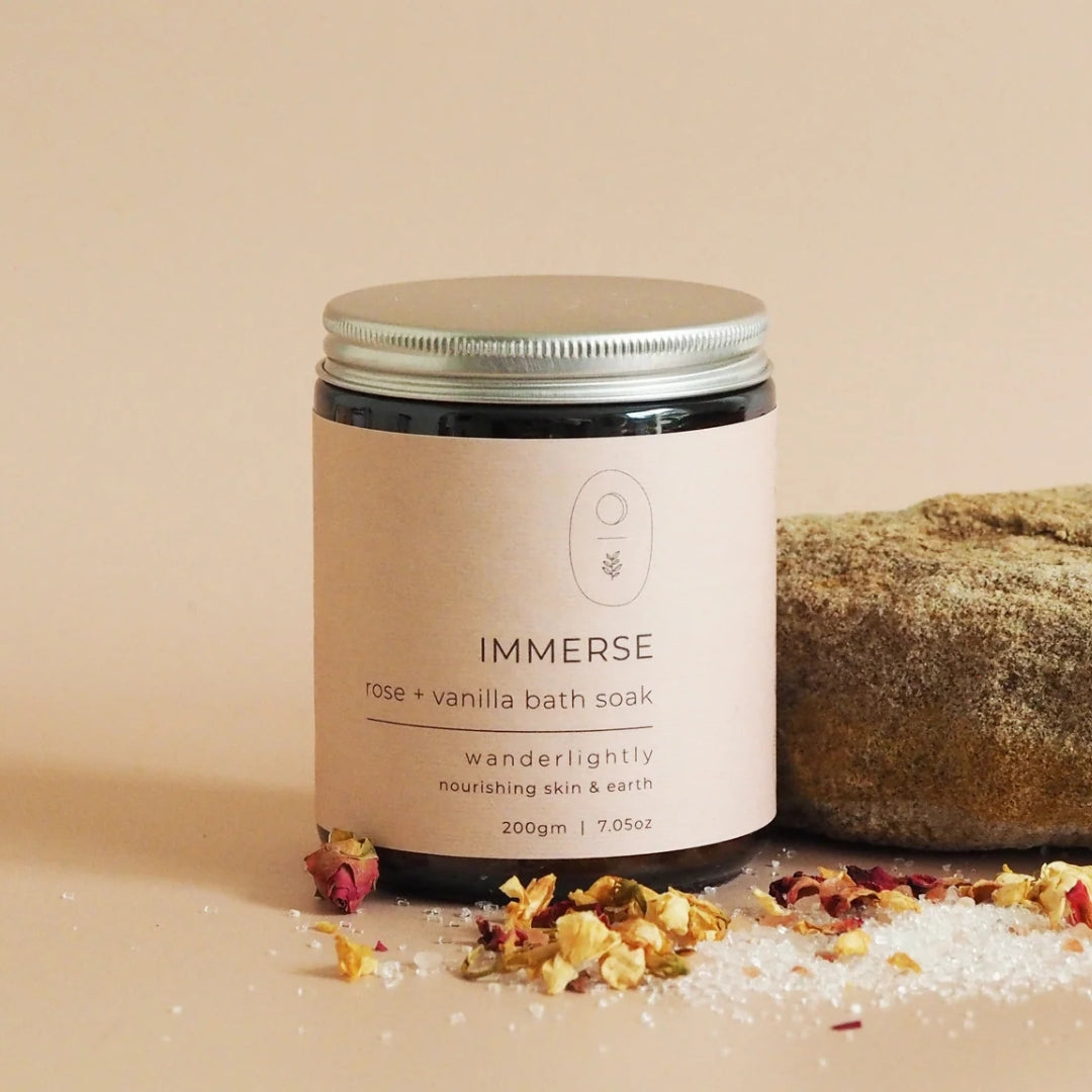 Wanderlightly Immerse Bath Soak - Wild & Cruelty Free Australia