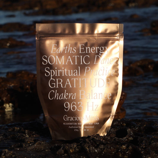 Gracious Minds Rejuvenation Body Treatment Himalayan Crystal Salt Scrub - Online at Wild & Cruelty Free Australia